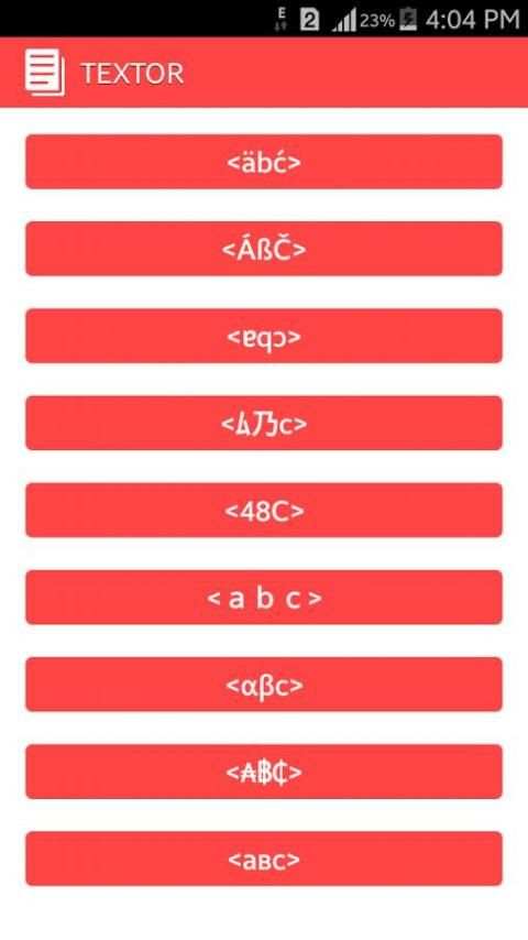 Textor - Free Text Changer screenshot 1