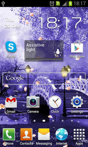 Mystic Sakura Live Wallpaper screenshot 1