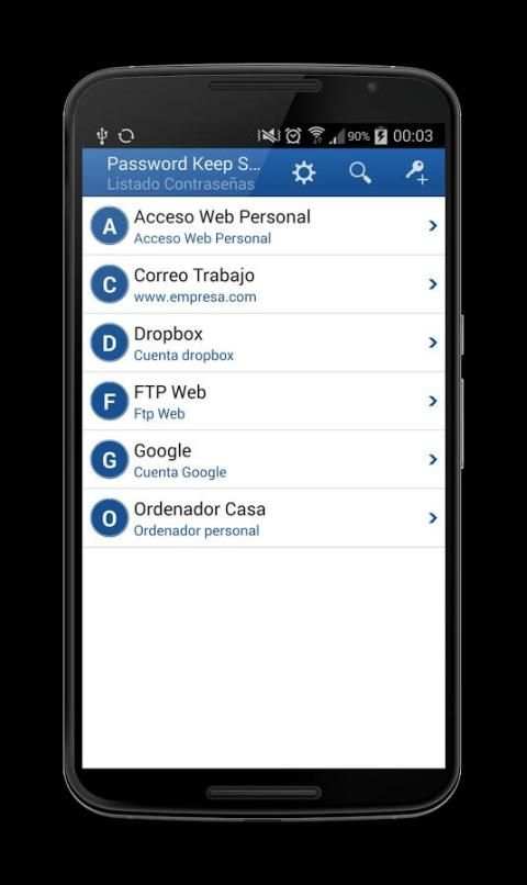 Password Keep Safe screenshot 3