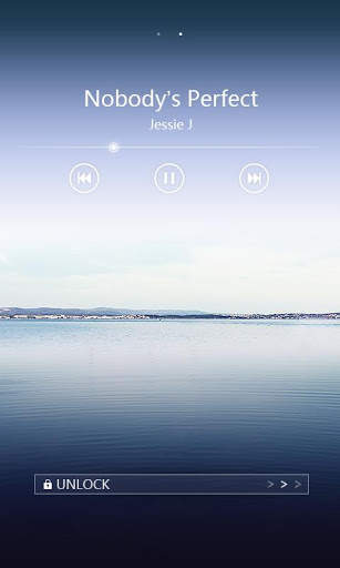 Cove GO Locker Getjar Theme screenshot 5