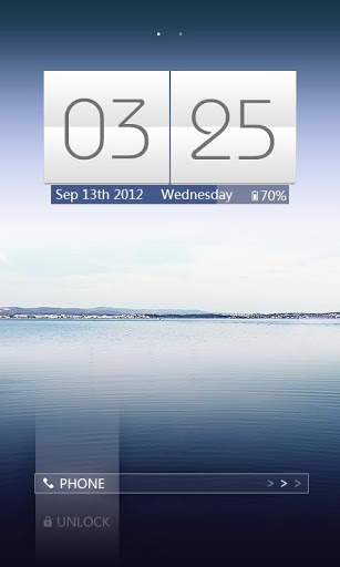 Cove GO Locker Getjar Theme screenshot 4