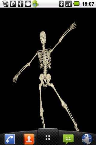 Funny Skeleton Dancing LWP screenshot 1