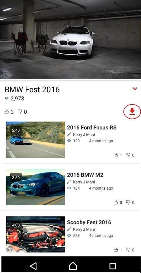Fast Video Downloader скриншот 5