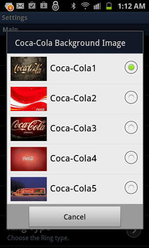 CocaColas Live Wallpaper 2 تصوير الشاشة