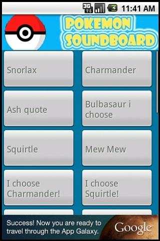 Pokemon Soundboard screenshot 1