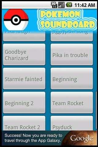 Pokemon Soundboard screenshot 2