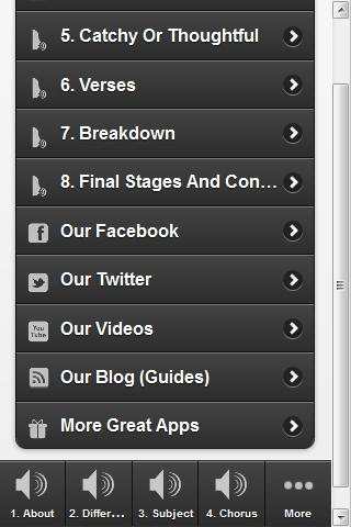 How To Write A Song Freemium 3 تصوير الشاشة