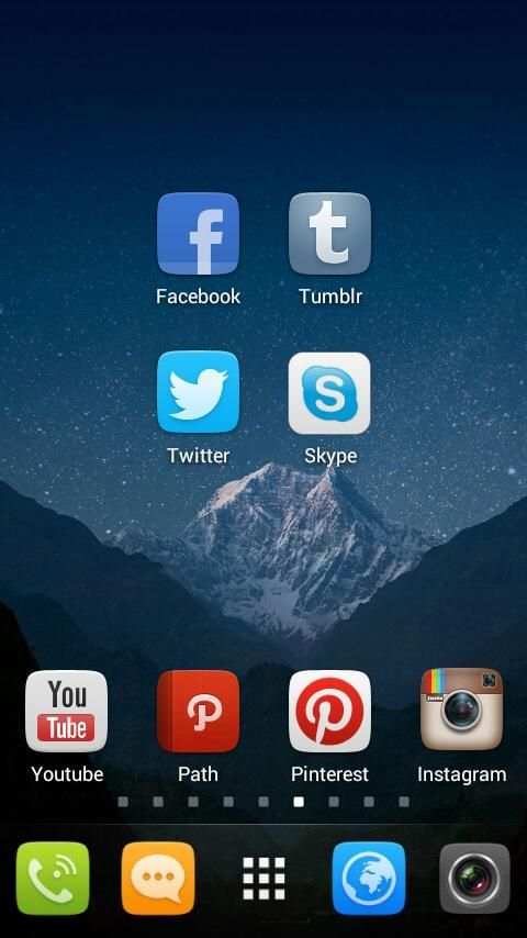 GO Launcher EX UI5.0 theme screenshot 7