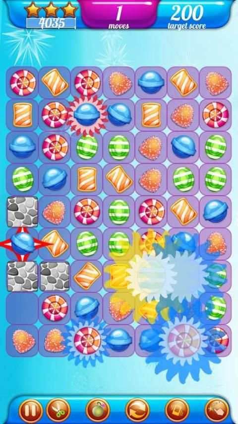 Candy Blast Frozen Mania screenshot 4