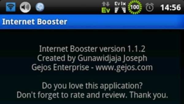 Internet Booster (root) स्क्रीनशॉट 3