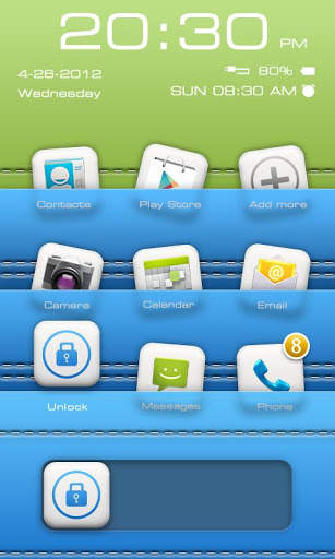 iLike GO Locker Getjar Theme screenshot 1