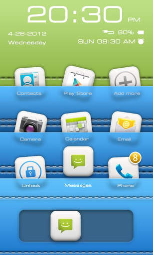 iLike GO Locker Getjar Theme screenshot 2