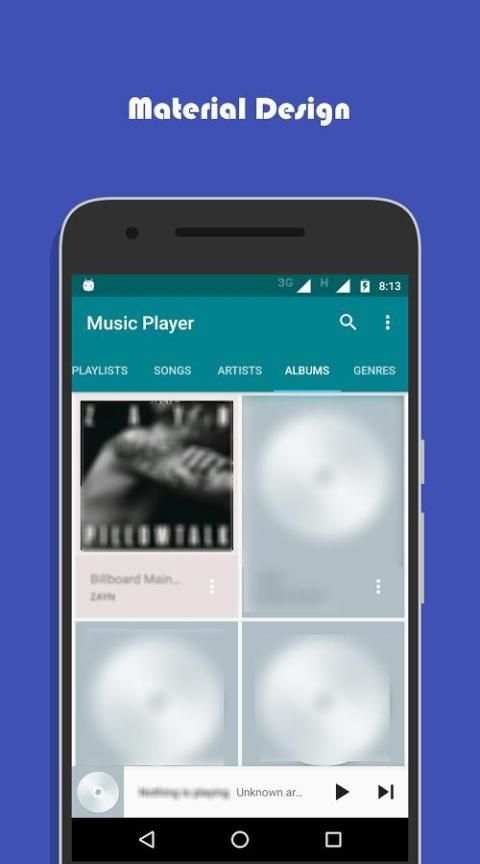 Bass Booster Music Player скриншот 1