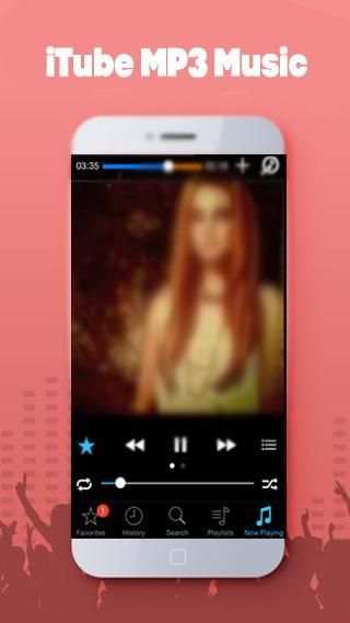 iTube مشغل موسيقى MP3 2 تصوير الشاشة