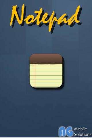 AG Notepad скриншот 1