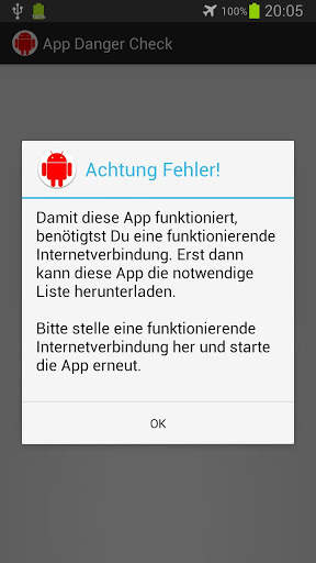 App Danger Check screenshot 1