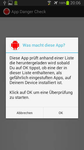 App Danger Check screenshot 2