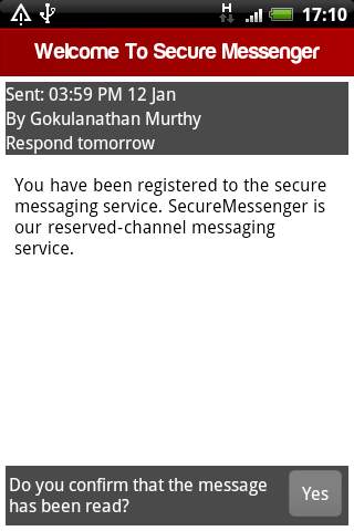 Accenture Secure Messenger screenshot 4