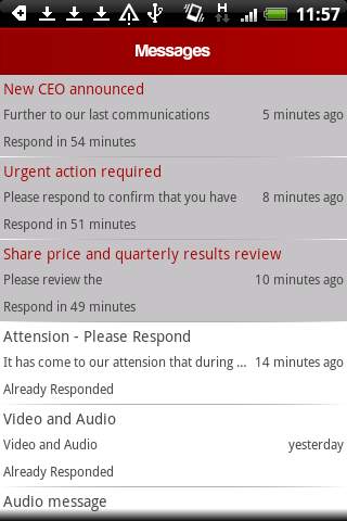 Accenture Secure Messenger screenshot 3