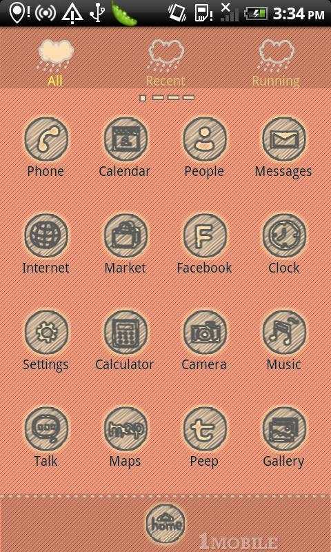 Thinking Theme GO Launcher EX screenshot 3
