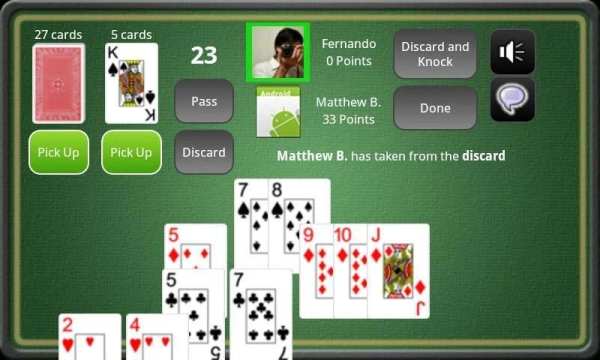 Gin Rummy Multiplayer Online स्क्रीनशॉट 5