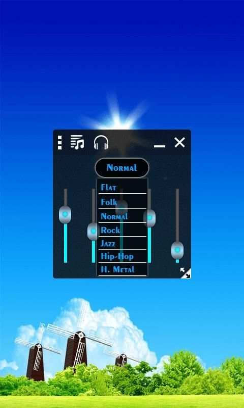 Bass Booster and Music Player 1 تصوير الشاشة