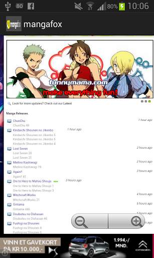 Mangahere screenshot 1