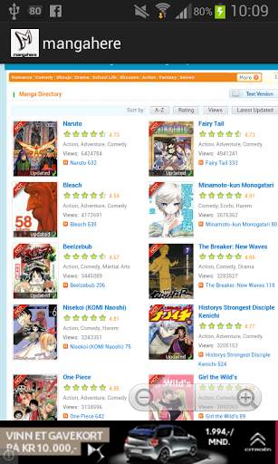 Mangahere screenshot 3