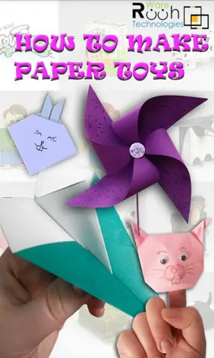 4 Craft ideas Moving PAPER TOYS PAPER TOYS antistress 
