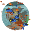 3D Aquarium LWP icon