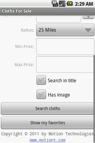 Clothes For Sale screenshot 3