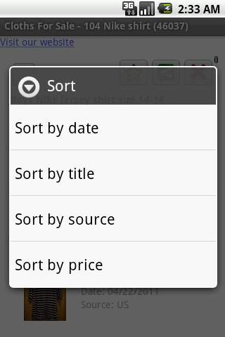 Clothes For Sale screenshot 5