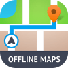 Offline maps &amp; Navigation आइकन