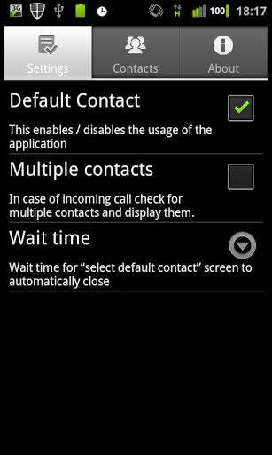 Default Contact Free screenshot 2
