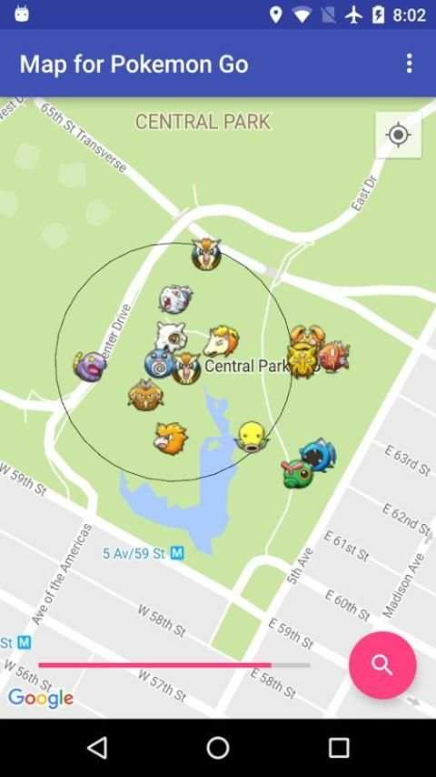 Map for Pokemon Go 2 تصوير الشاشة