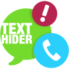 Hide Text SMS &amp; Calls icon