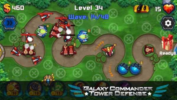 Galaxy Commander Tower defense скриншот 5