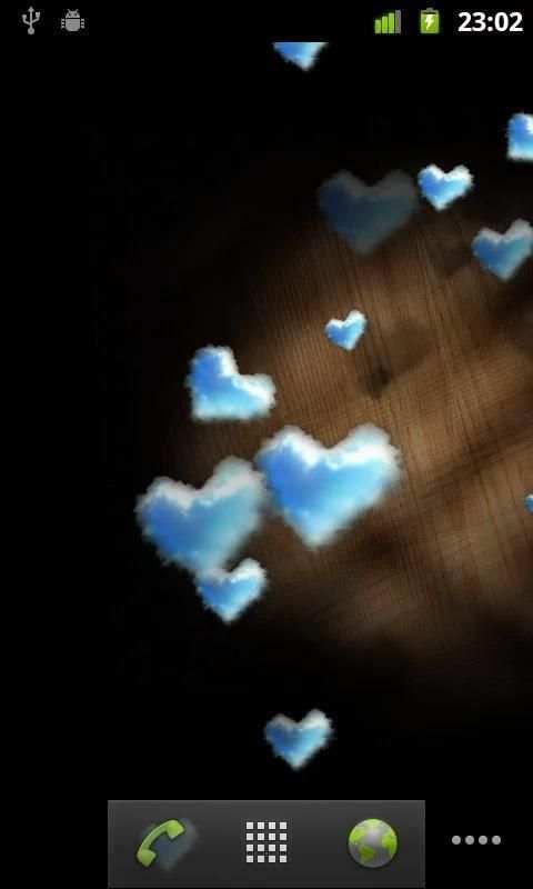 Hearts Live Wallpaper FREE स्क्रीनशॉट 1