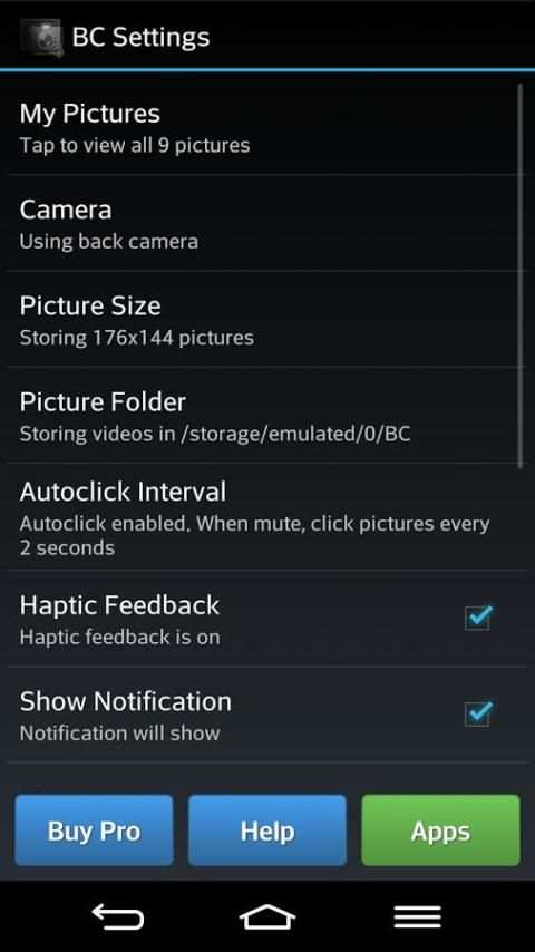 Background Camera скриншот 1