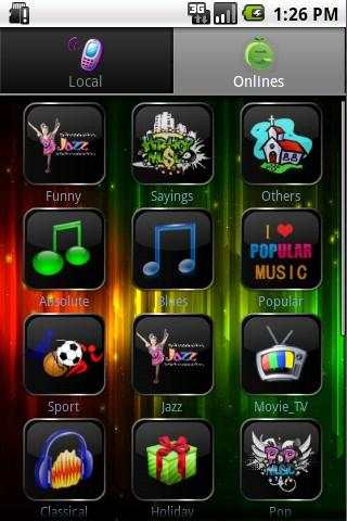 funny sms ringtone screenshot 2