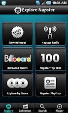 Napster screenshot 1