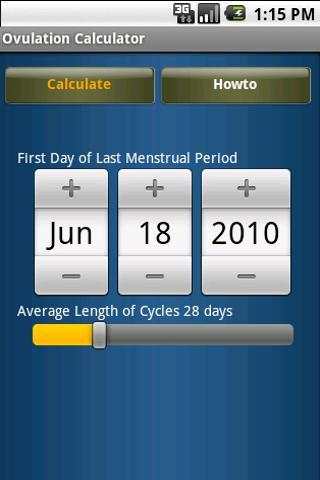 Ovulation Calculator screenshot 2