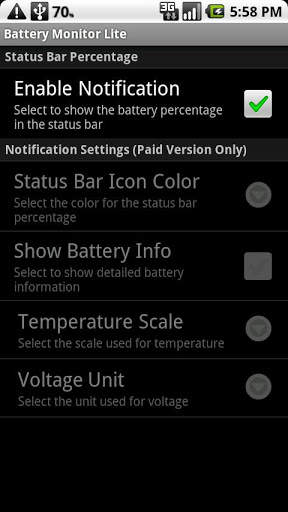 Battery Monitor Lite screenshot 2