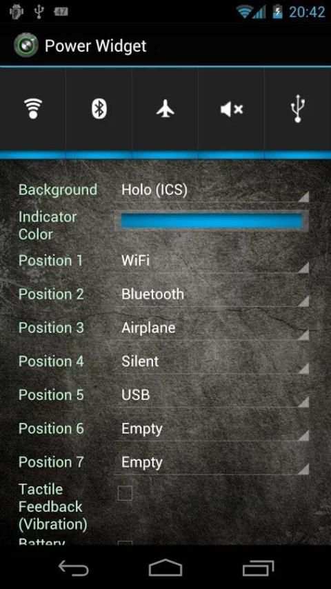 Power Widget lite स्क्रीनशॉट 4