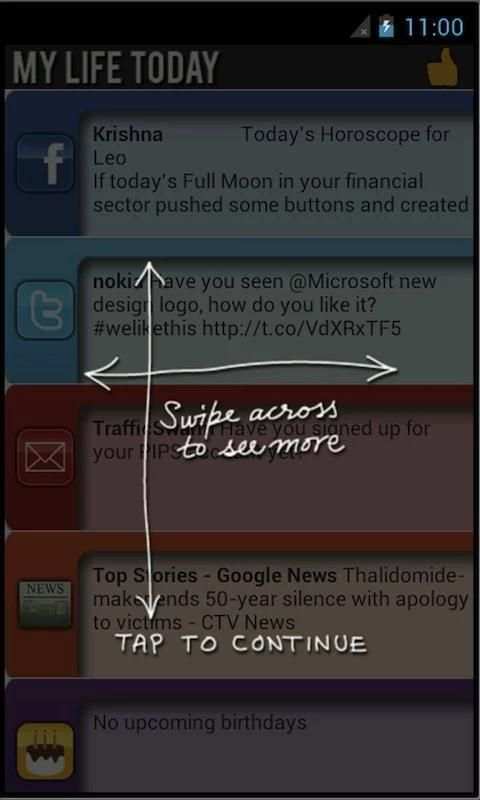 My Life Today-Facebook,Twitter screenshot 8