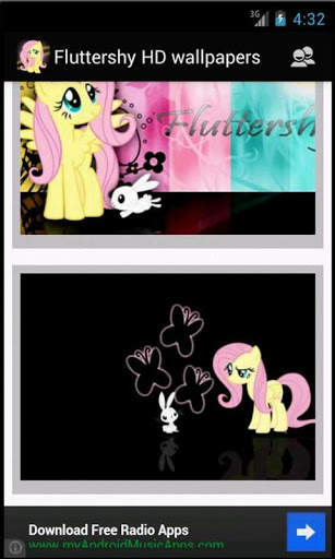 Fluttershy pony HD wallpapers screenshot 2