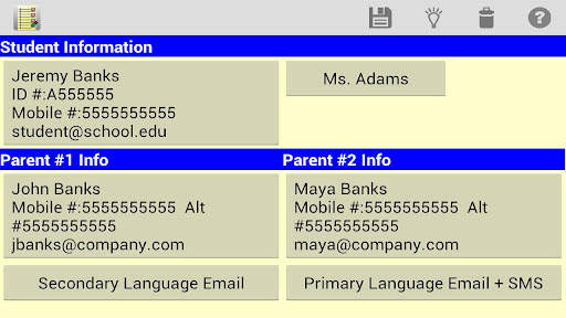 Teacher Aide Lite screenshot 4