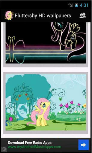 Fluttershy pony HD wallpapers screenshot 4