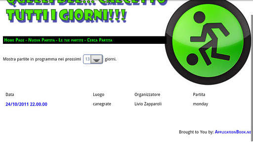 Facebook Soccer screenshot 2