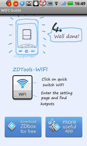 WIFI widget(One tap switch) screenshot 1